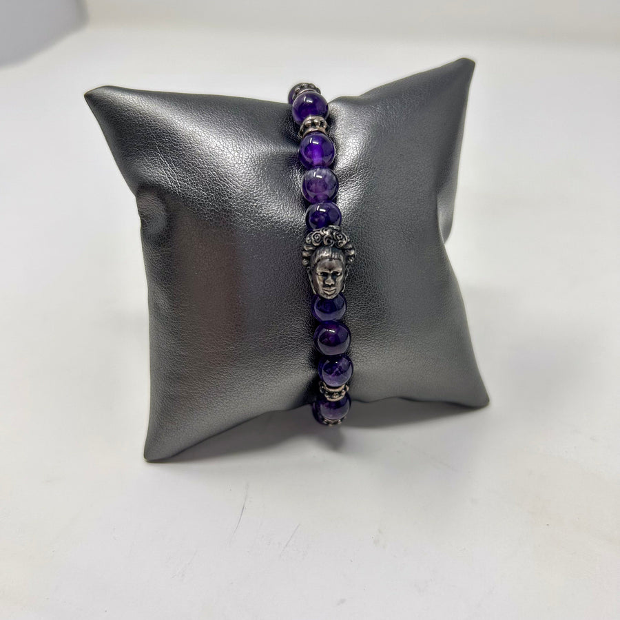 PULSERA DIJE Y PIEDRAS
