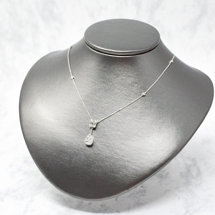 COLLAR GOTA DIAMANTES