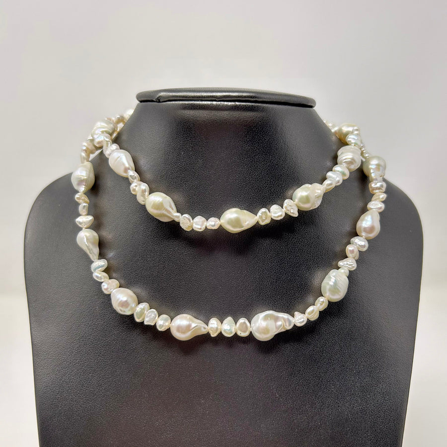 COLLAR PERLA LARGO