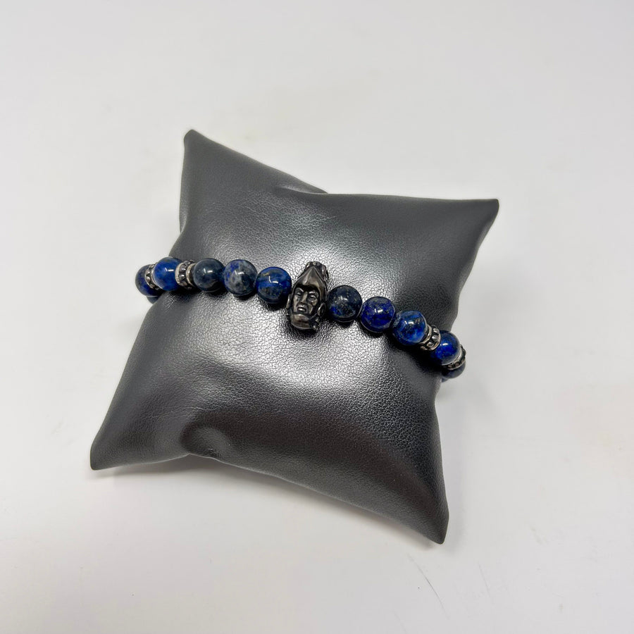 PULSERA CABEZA Y PIEDRAS