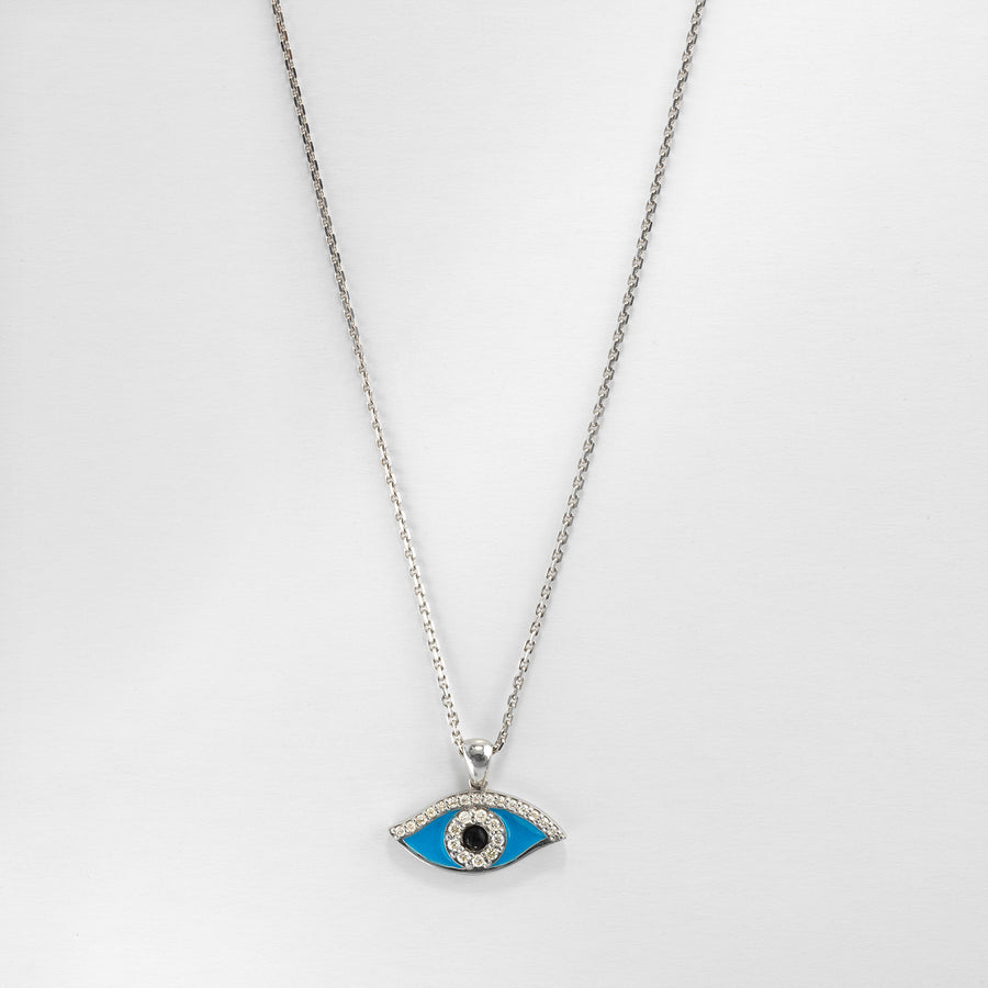 CADENA OJO DE DIOS CON BRILLANTES