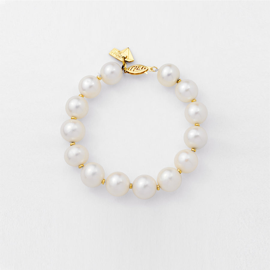 PULSERA PERLA CULTIVADA EXTRA GRANDE