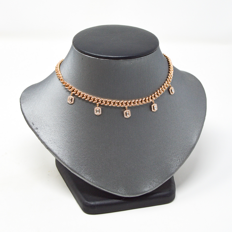 GARGANTILLA ORO ROSA