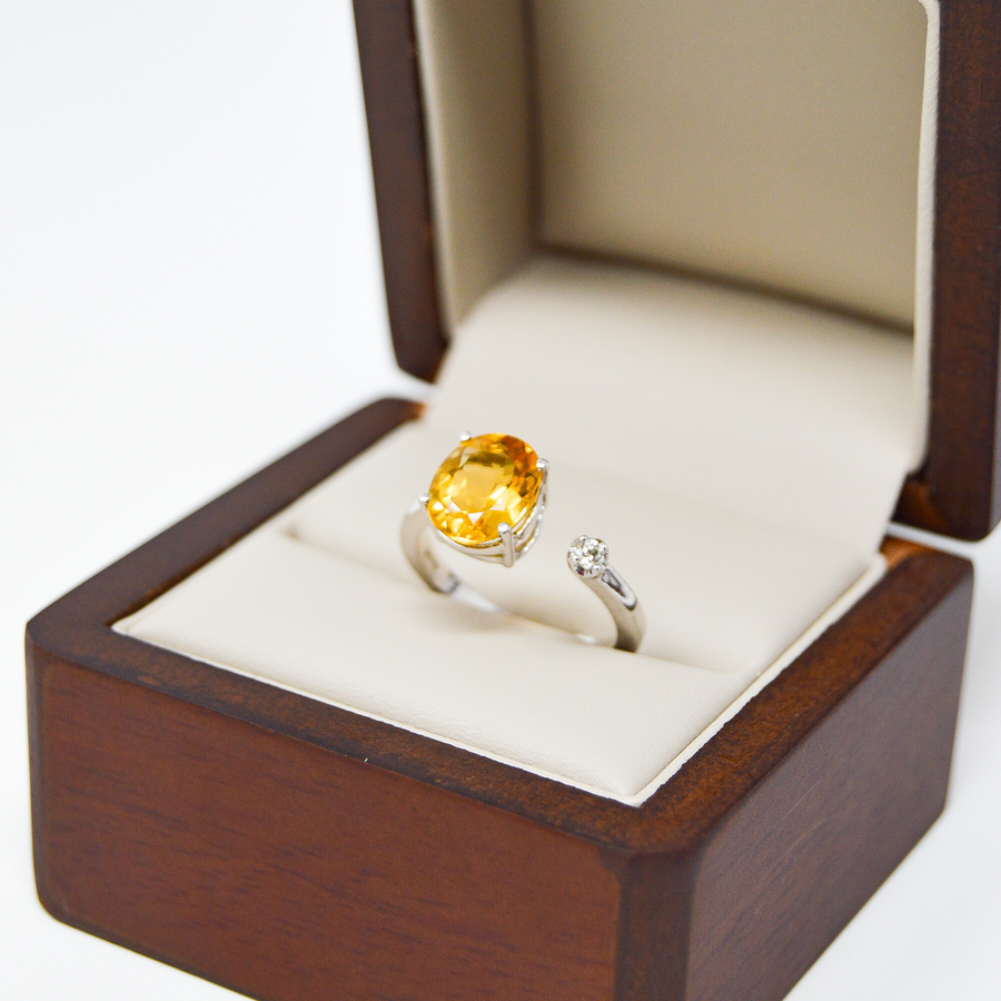 ANILLO CITRINA