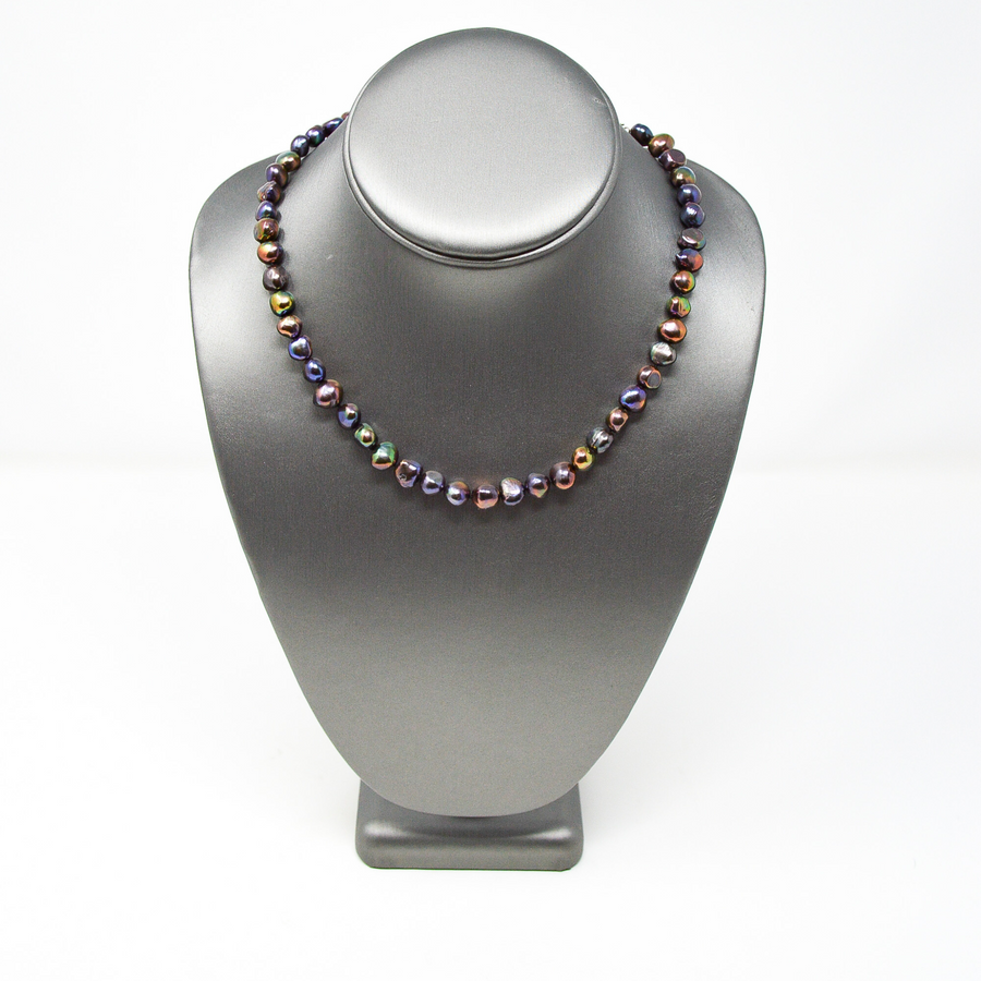 COLLAR PERLA NEGRA CULTIVADA
