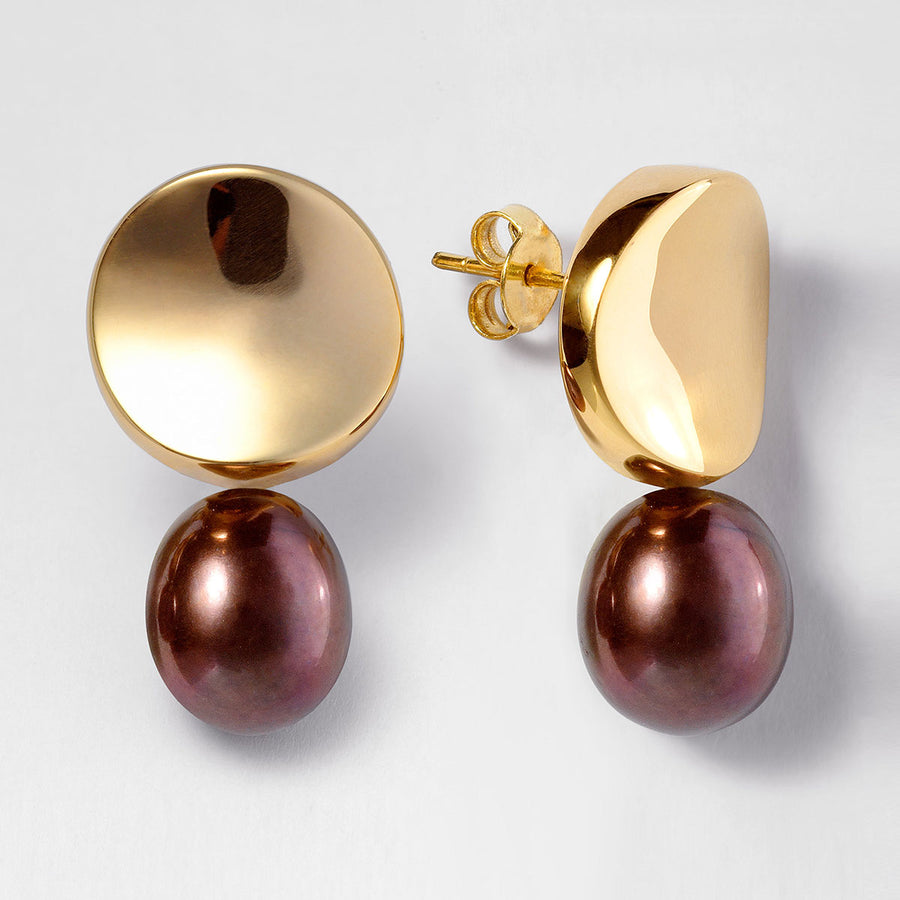 ARETE ORO CON PERLA