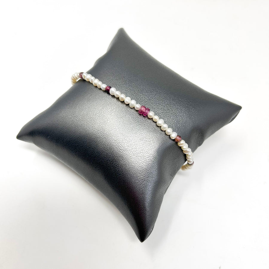PULSERA PERLA TURMALINA